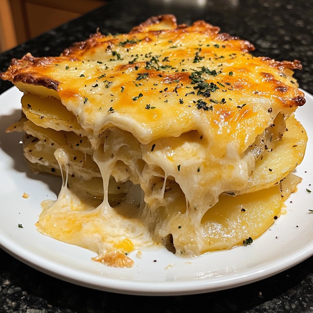 Klassisches Kartoffelgratin