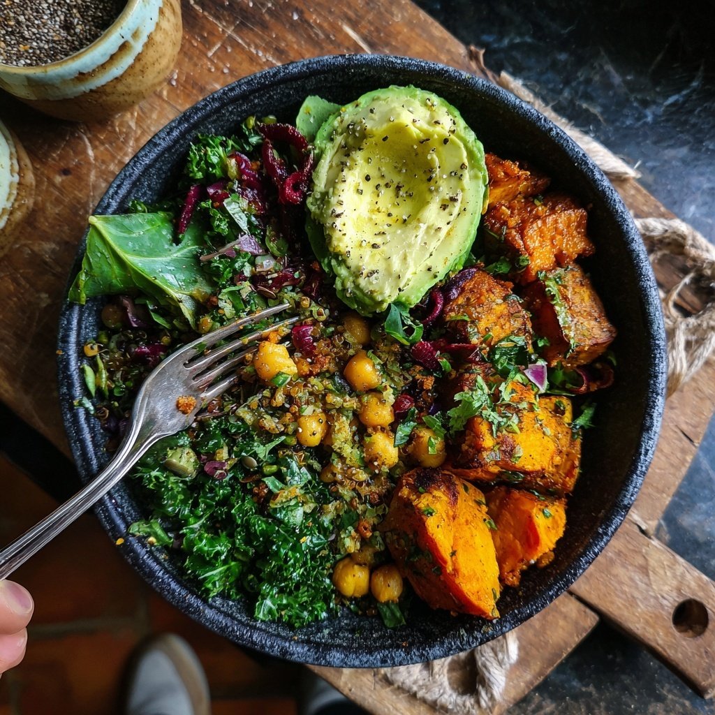 Buddha Bowl mit Kichererbsen