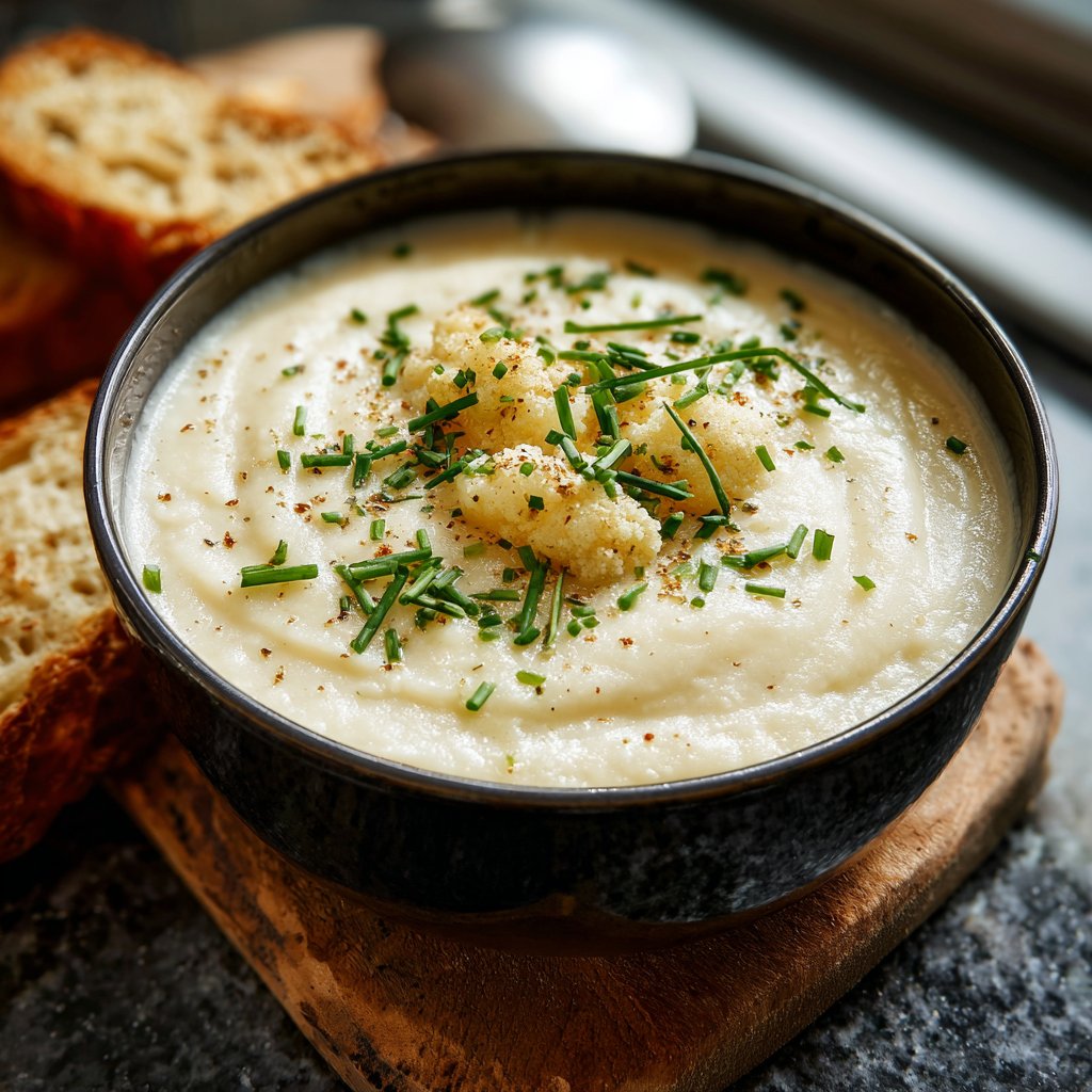 Blumenkohlsuppe vegan