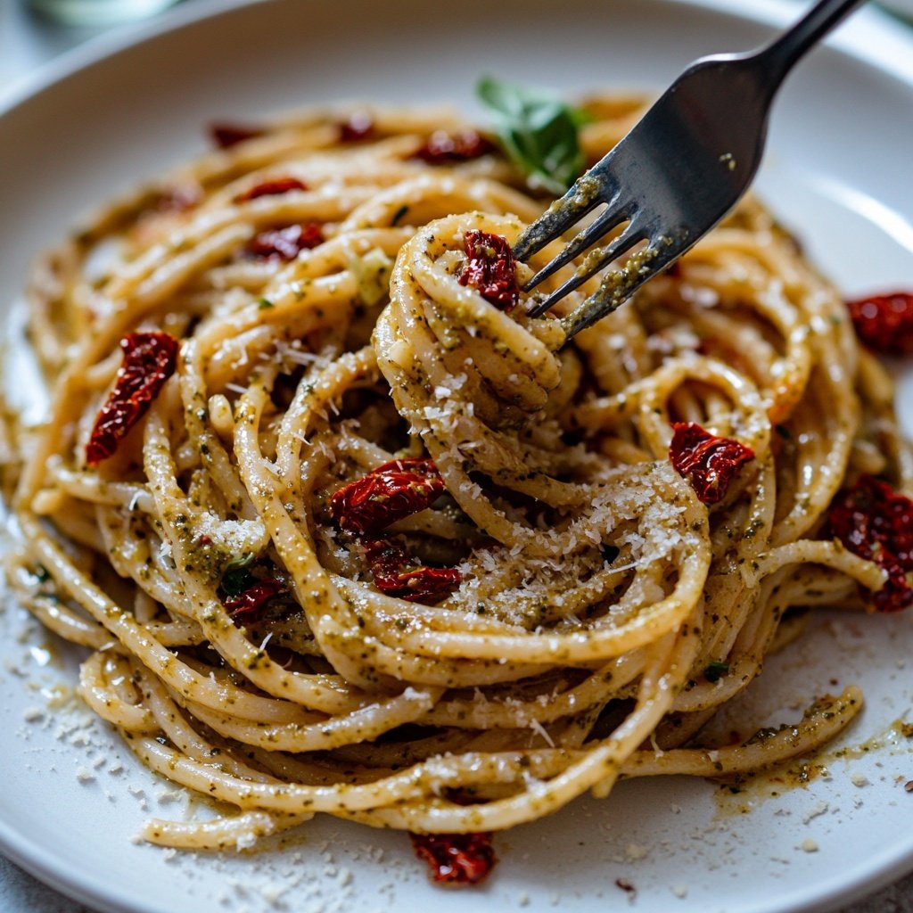 Pasta mit Pesto Rosso