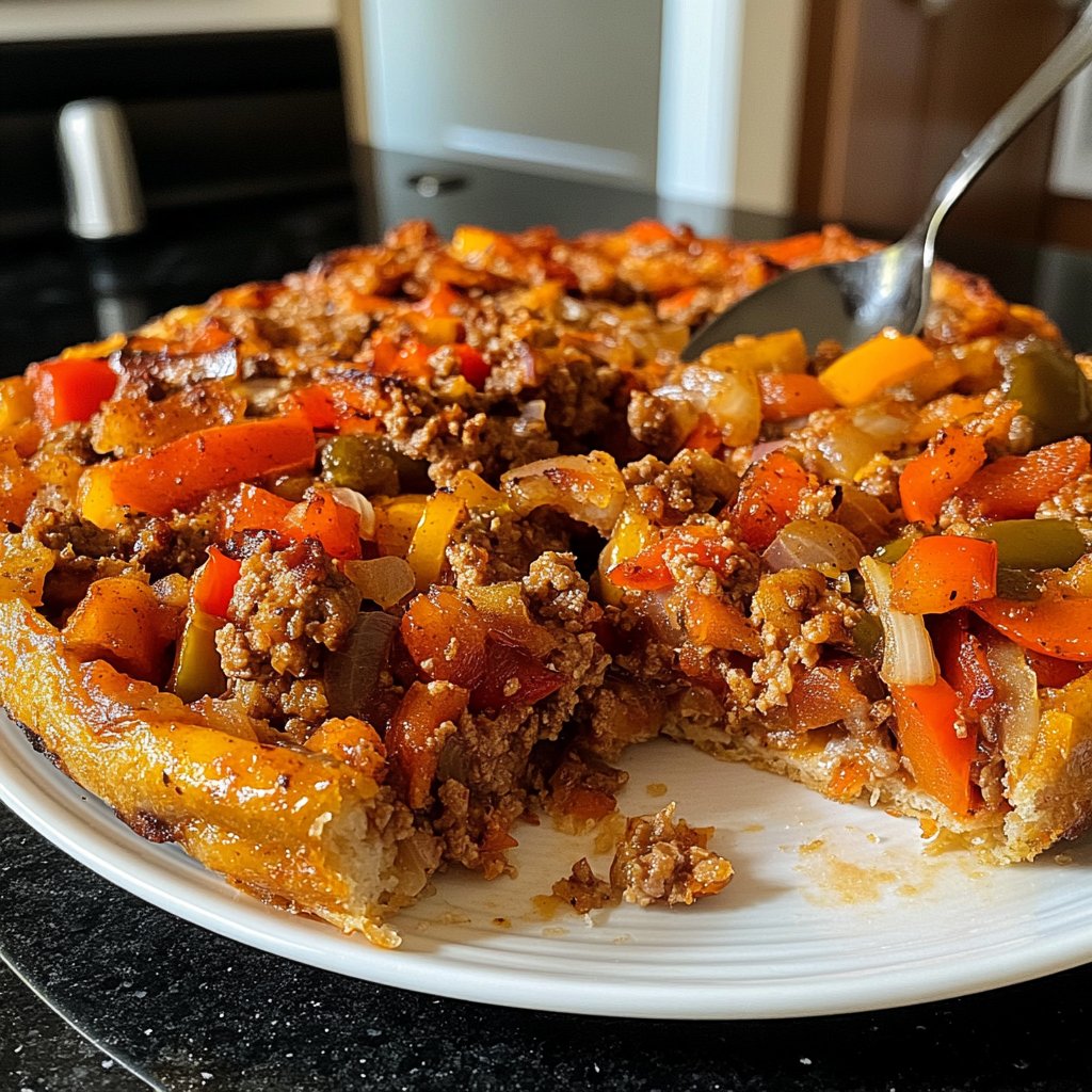 Hackfleisch Pfanne Low Carb