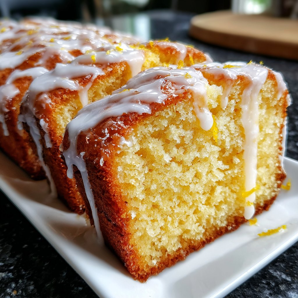 Saftiger Zitronenkuchen vom Blech