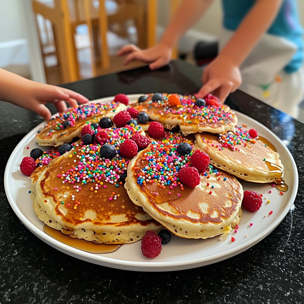 Frühstück für Kindergeburtstag