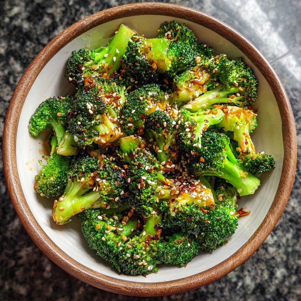 Brokkoli Pfanne Mit Sesam