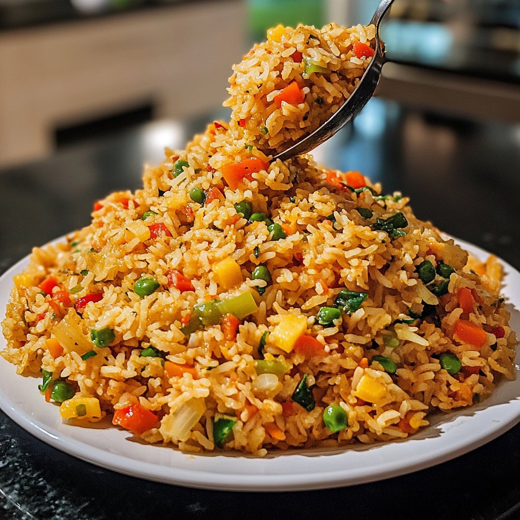 Gebratener Reis mit Ingwer