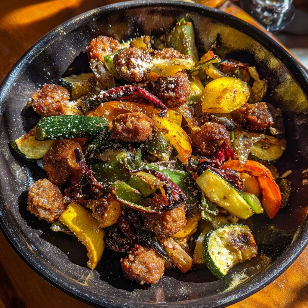 Abendessen aus der Pfanne