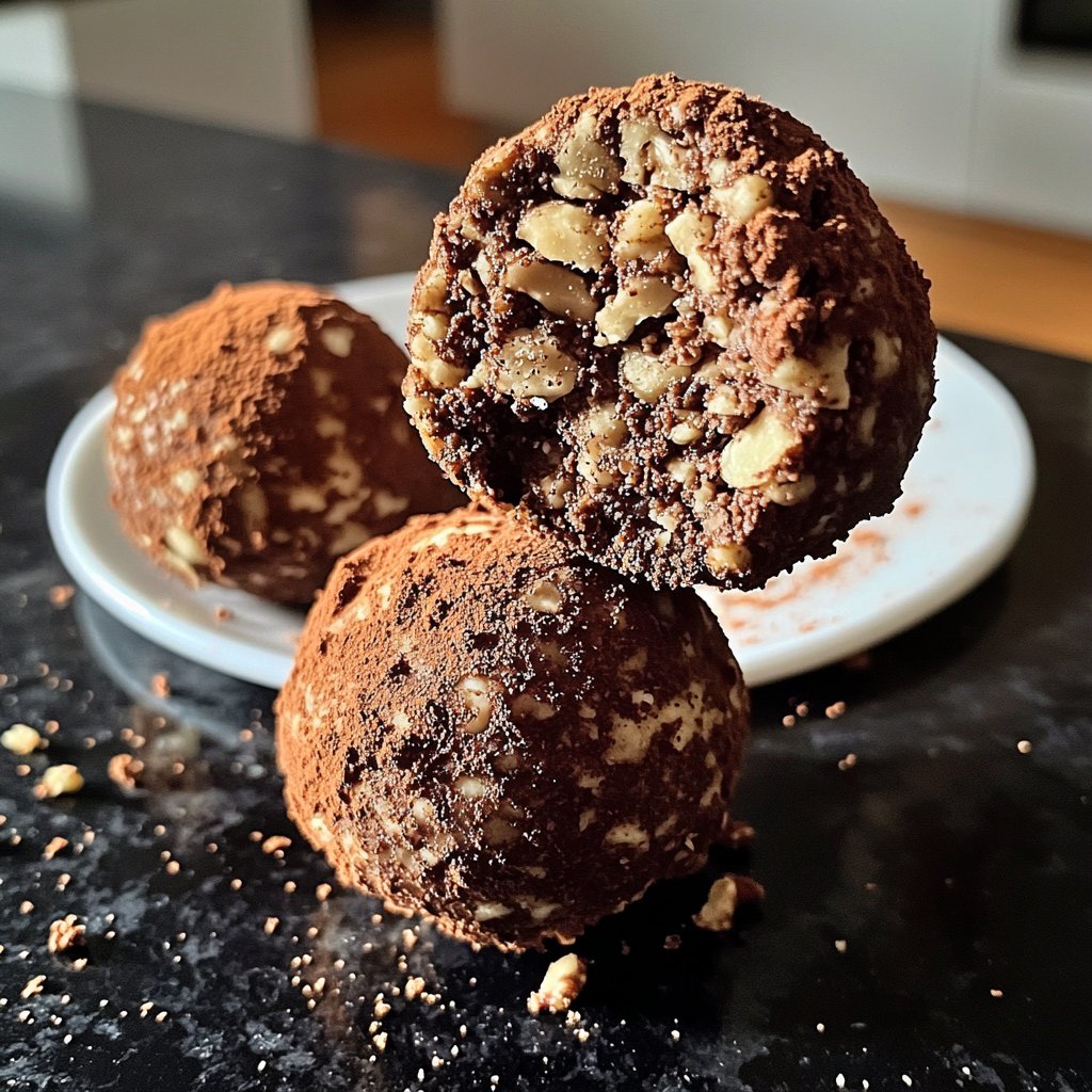 Protein Bällchen mit Proteinpulver